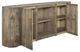 International Furniture Direct White Balam Ivory White TV Stand-2