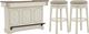 Signature Design by Ashley® Realyn 3-Piece Chipped White Bar Set-0