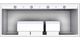 Vent-A-Hood® Designer Series 60" White Wall Mounted Range Hood-3