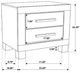 Coaster® Woodmont 5-Piece Rustic Golden Brown King Storage Bedroom Set-3