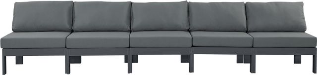 Meridian Furniture Nizuc Grey Outdoor Patio Modular Sofa-1