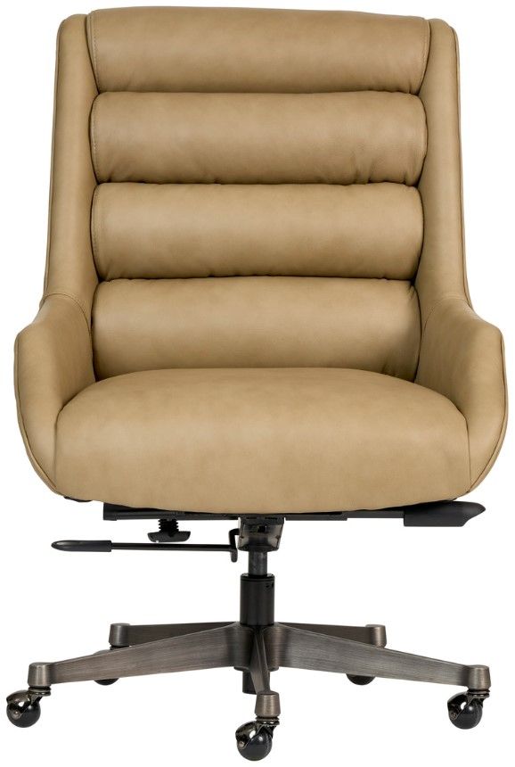 aspenhome® Drew Luxe Tan Executive Chair-2