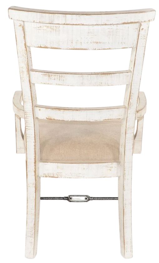 Sunny Designs™ Marina White Sand Arm Chair-3