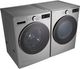 LG Graphite Steel Front Load Washer & Electric Dryer Laundry Pair-2