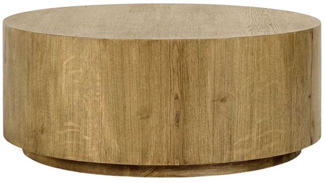 Classic Home Layne Light Brown 42" Round Coffee Table-0