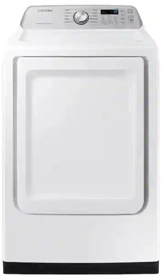 Samsung 7.4 Cu. Ft. White Front Load Gas Dryer with Sensor Dry-0