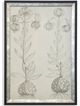 Stylecraft Floral Fresco II Gray/Off-White Wall Art-0