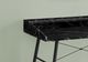 Monarch Specialties Inc. Black/Black Marble Computer Desk-1