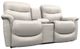 La-Z-Boy® James Oyster Power Reclining Loveseat with Console, Headrest, and Lumbar-0