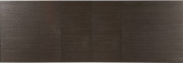 Hooker® Furniture Curata Midnight Dining Table with Brushed Brass Accents-2