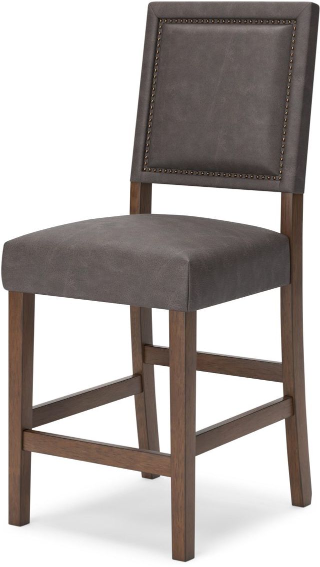 Signature Design by Ashley® Benmara Brown Counter Stool-3