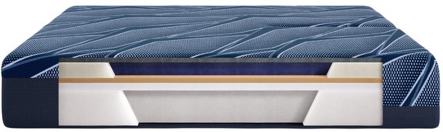 Serta® iSeries NXG™ 13.5" Memory Foam 4500 Ultra Plush Smooth Top California King Mattress-2