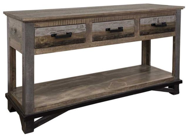 International Furniture Direct Loft Grayish Brown Sofa Table | Essex ...