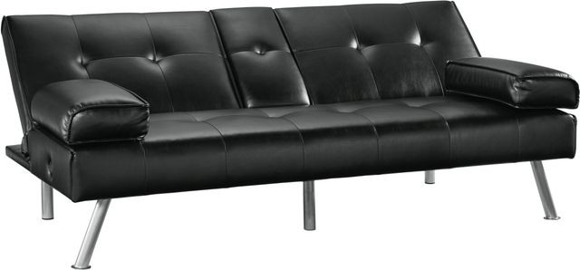 Signature Design by Ashley® Mirclay Ebony Flip Flop Sofa-4
