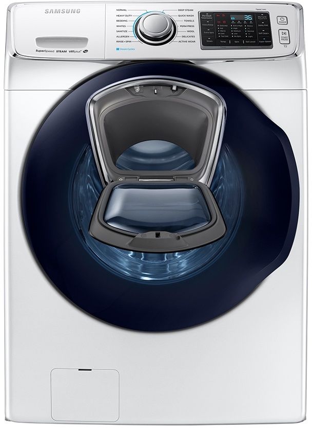 Samsung Front Load Washer-White-1