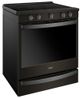 Whirlpool® 30" Black Stainless Slide In Electric Range-1