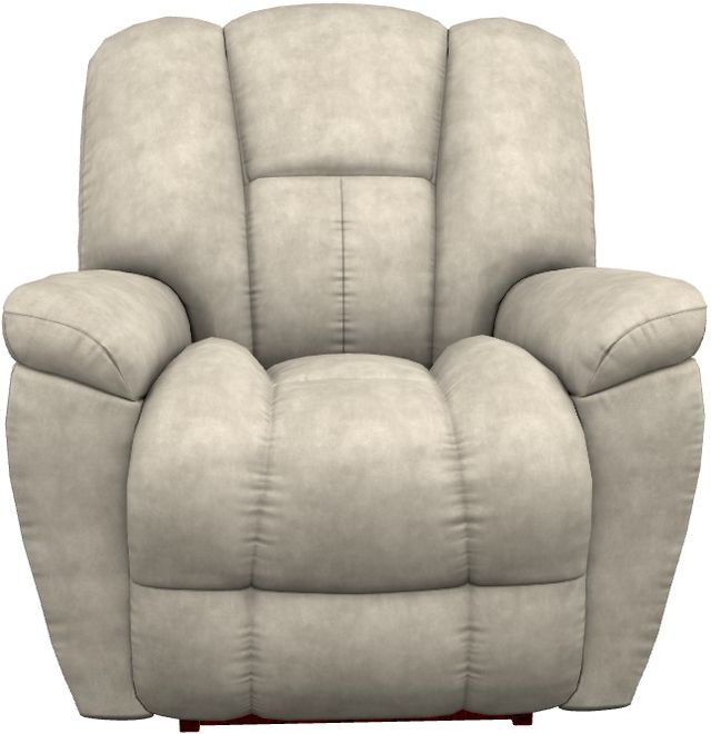 La-Z-Boy® Maverick Stucco Power Rocking Recliner with Headrest and Lumbar-1
