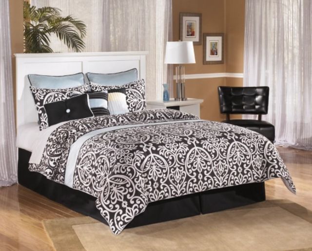 Signature Design by Ashley® Bostwick Shoals White Queen/Full Panel Headboard-1