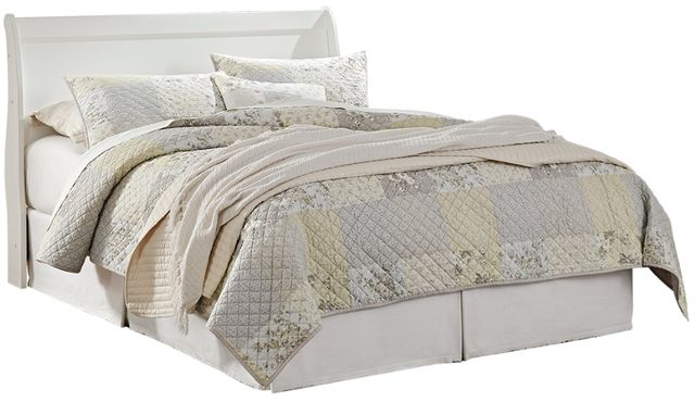 Signature Design by Ashley® Anarasia White Queen Sleigh Headboard-2