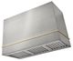 AGA Loge 48" Stainless Steel Wall Mounted Range Hood with Antique Brass Trim-0