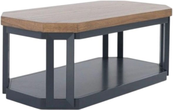 Signature Design by Ashley® Landocken 3-Piece Brown/Blue Table Set-2