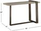 Magnussen Home® Wiltshire Sea Shell Rectangular Sofa Table with Champagne Bronze Base-2