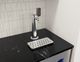 Zephyr Presrv™ Walnut Kegerator Chalkboard Tap Handle-3