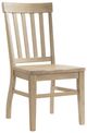 Elements International Lakeview 5-Piece Natural/White Dining Set-5