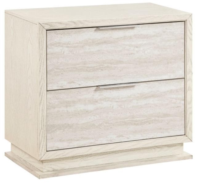 Homelegance® Noctis Beige Nightstand-0