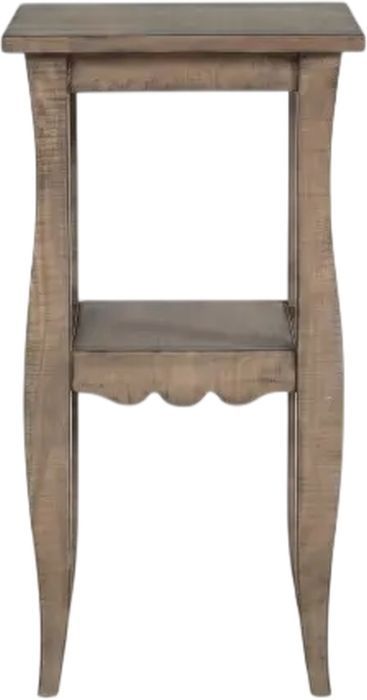 Sunny Designs™ Beach Pebble End Table with Lower Shelf-2