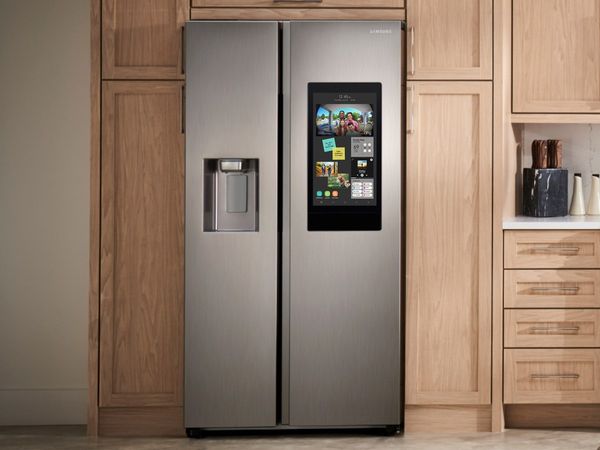 Samsung 36 in. 21.5 Cu. Ft. Stainless Steel Counter Depth Side-by-Side Refrigerator