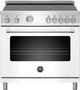 Bertazzoni Master Series 36" Bianco Matt Free Standing Induction Range-0