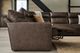 Benchcraft® ModZ 7-Piece Chocolate Modular Power Reclining Sectional with Audio Consoles-4