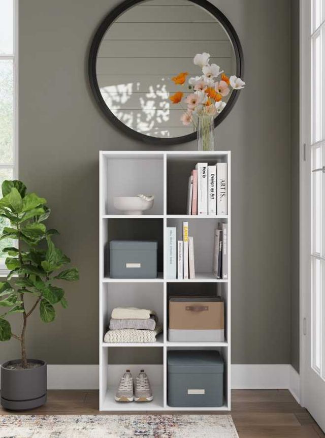 Signature Design by Ashley® Onita White Eight Cube Organizer-4