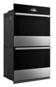Jennair® NOIR™ 30" Stainless Steel Double Electric Wall Oven with V2™ Vertical Dual-Fan True Convection with Advanced Temperature Precision-3