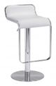 Zuo® Equino White Bar Stool-0
