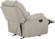 Primo™ International Amos Grey Upholstered Manual Rocker Recliner Chair with Padded Arms-5
