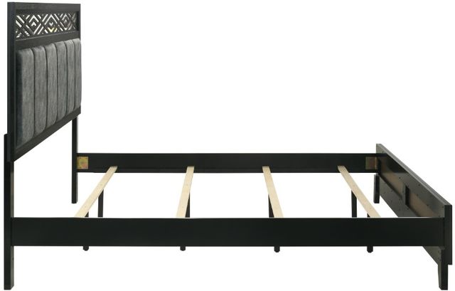 New Classic® Home Furnishings Obsidian Black King Upholstered Bed-3
