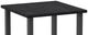 Homecrest™ Outdoor Living Customizable Timber Aluminum/Wood Square Outdoor Bar Table with Hole-1