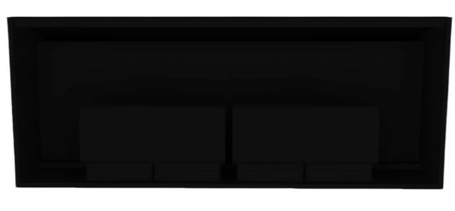 Vent-A-Hood® 60" Black Wall Mounted Range Hood-1
