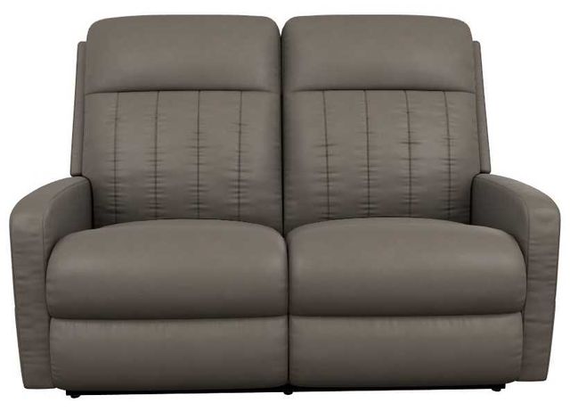 La-Z-Boy® Finley Otter Leather Power Wall Reclining Loveseat with Headrest and Lumbar-1