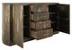 International Furniture Direct Balam Stained Dark Buffet-4