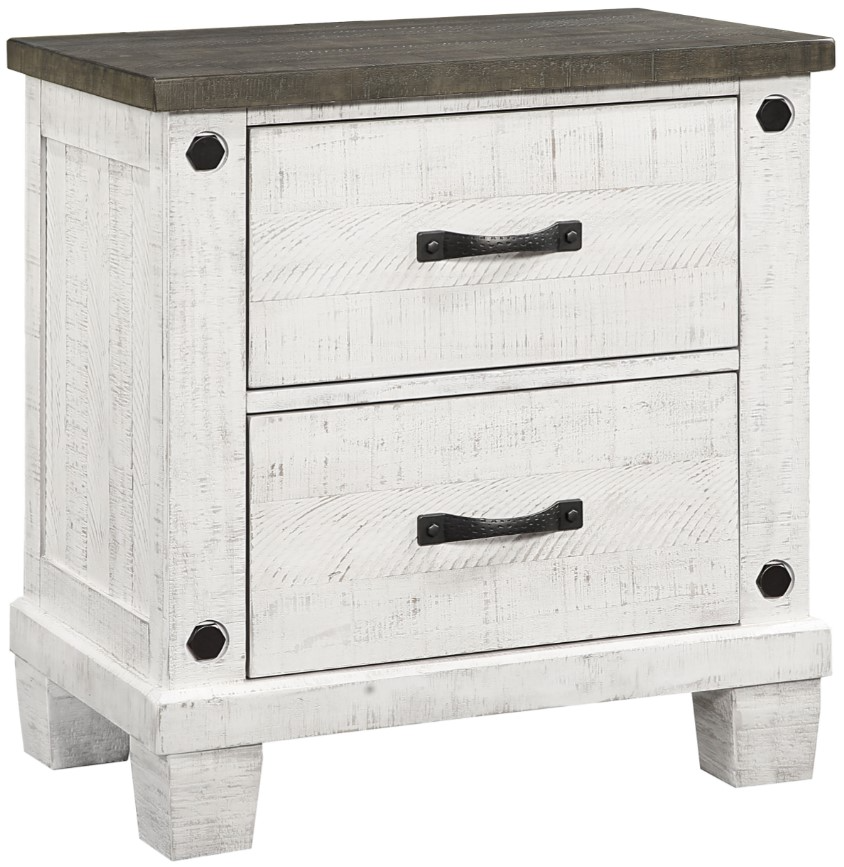 Distressed nightstands discount