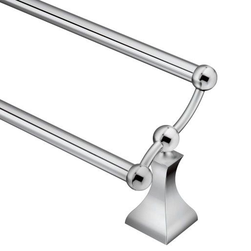 Moen® Retreat Chrome 24" Double Towel Bar-0