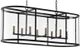 Currey & Company Argand Antique Black Oval Chandelier-0