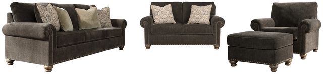 Signature Design by Ashley® Stracelen 4-Piece Sable Living Room Set-0