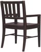 Hooker® Furniture Driftwood Burnt Timber Splatback Dining Arm Chair-3