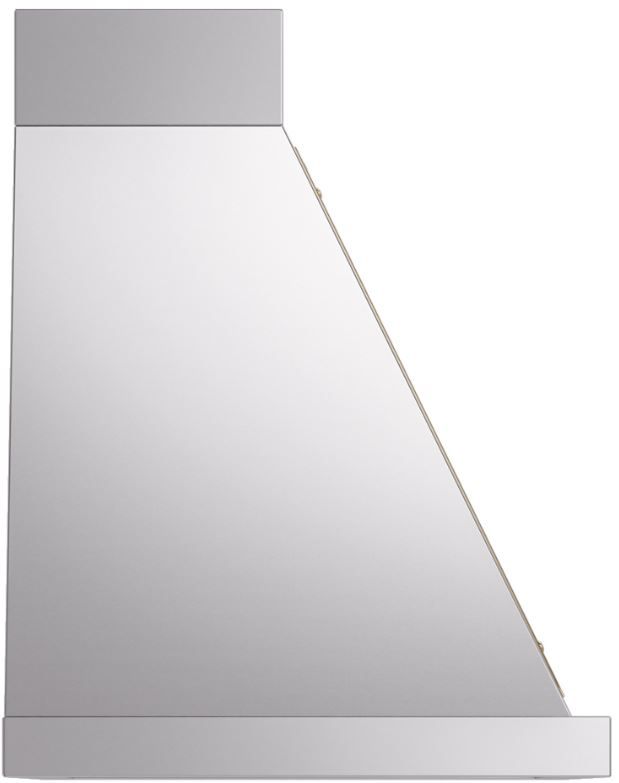 Ilve® Nostalgie II Noblesse 30" Stainless Steel Wall Mounted Range Hood with Noblesse Frame-2