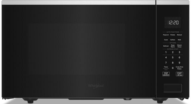 Whirlpool® 1.6 Cu. Ft. Fingerprint Resistant Stainless Steel Sensor Cooking Countertop Microwave-0
