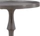 Dovetail Furniture Luned Antique Nickel Small Side Table-1